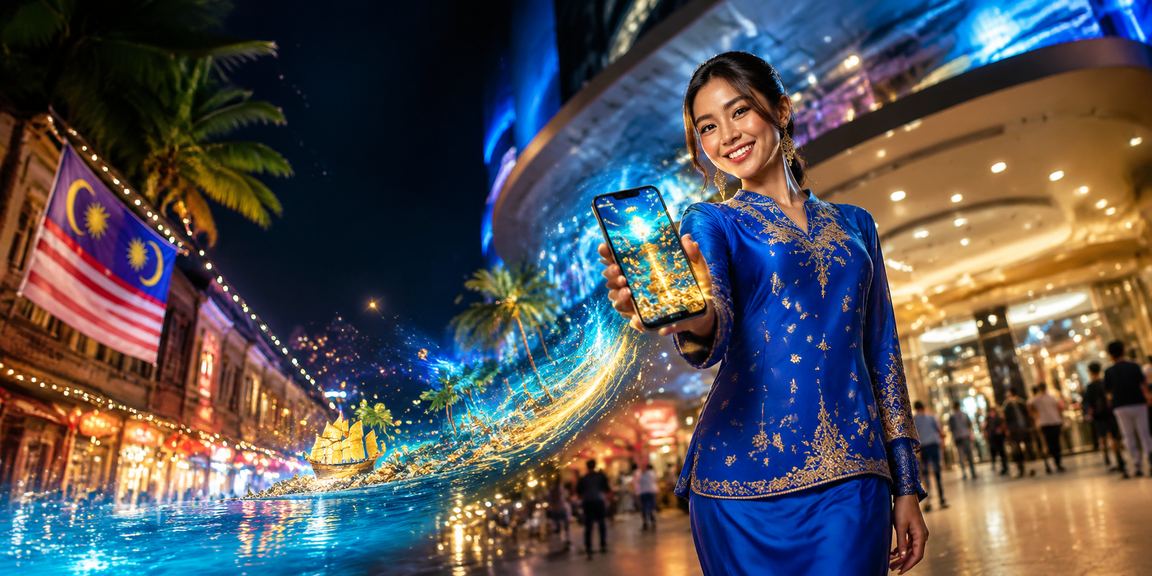 Aplikasi kasino ss20 digunakan pengguna Malaysia berbaju kurung